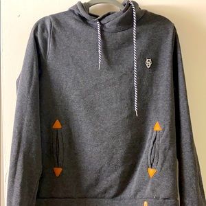 Grey hoodie